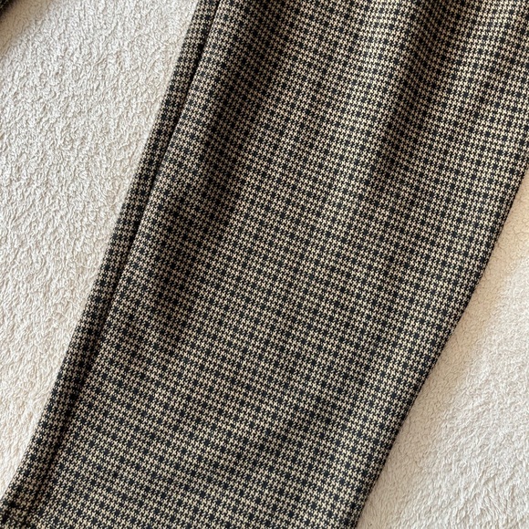 Cleo Houndstooth Slim Trousers with Drawstring Waist  M - Picture 4 of 9